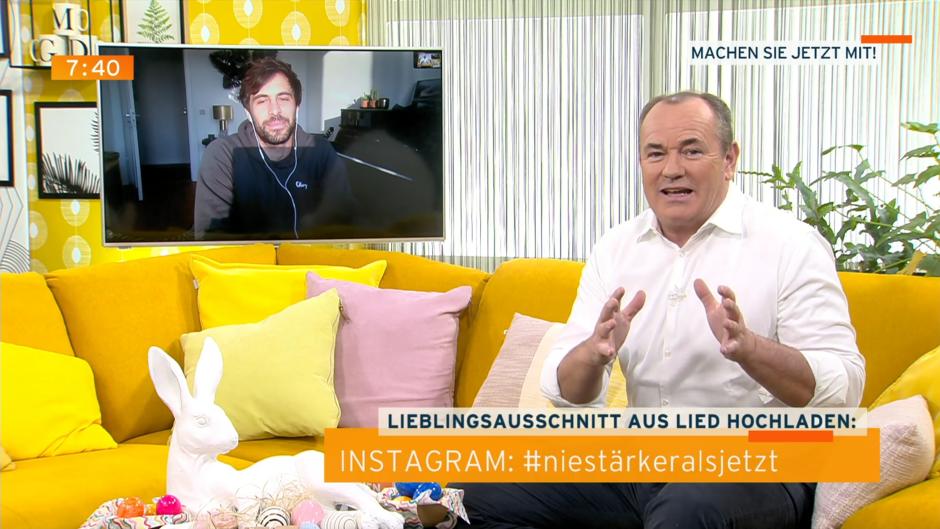 Werde ein Teil von Max Giesingers „Nie stärker als jetzt!“ Werde ein Teil von Max Giesingers „Nie stärker als jetzt!“