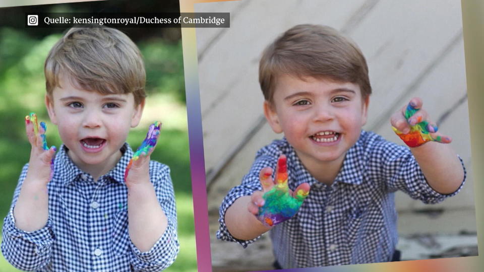 Der kleine Prinz feiert 2. Geburtstag Die schönsten Momente von Prinz Louis