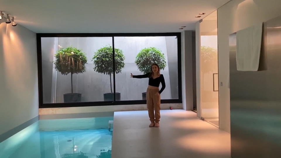 Pool, Sauna, Fitnesstudio So krass ist Bianca Classens Haus