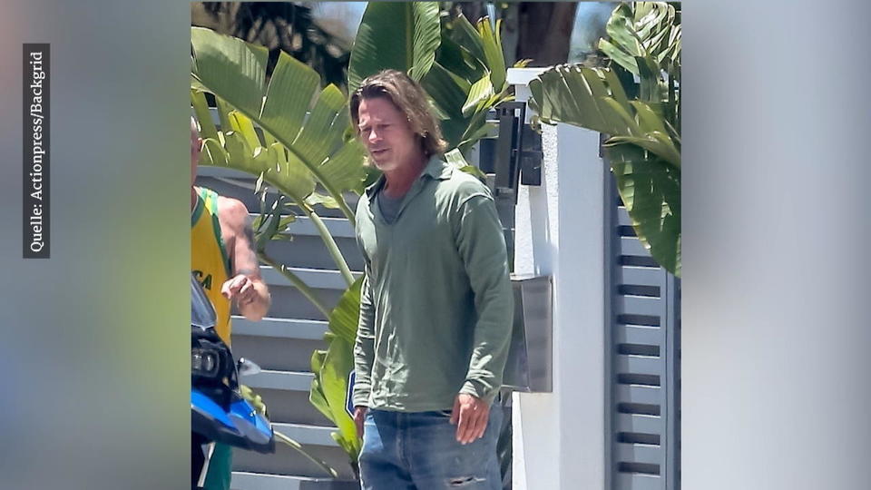 Hat er den Friseur vermisst? Brad Pitt trägt jetzt Long-Bob