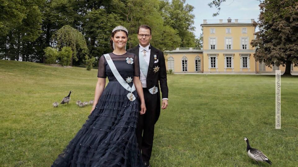 Zum 10. Hochzeitstag Brandneue Paar-Fotos von Victoria & Daniel von Schweden