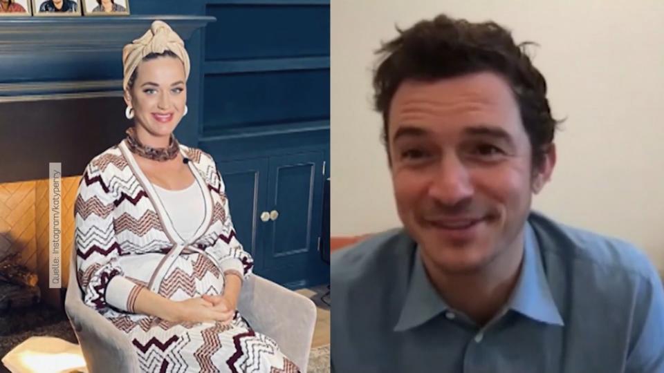 Der werdende Papa Orlando ist beeindruckt von Katy Orlando Bloom schwärmt von schwangerer Katy Perry