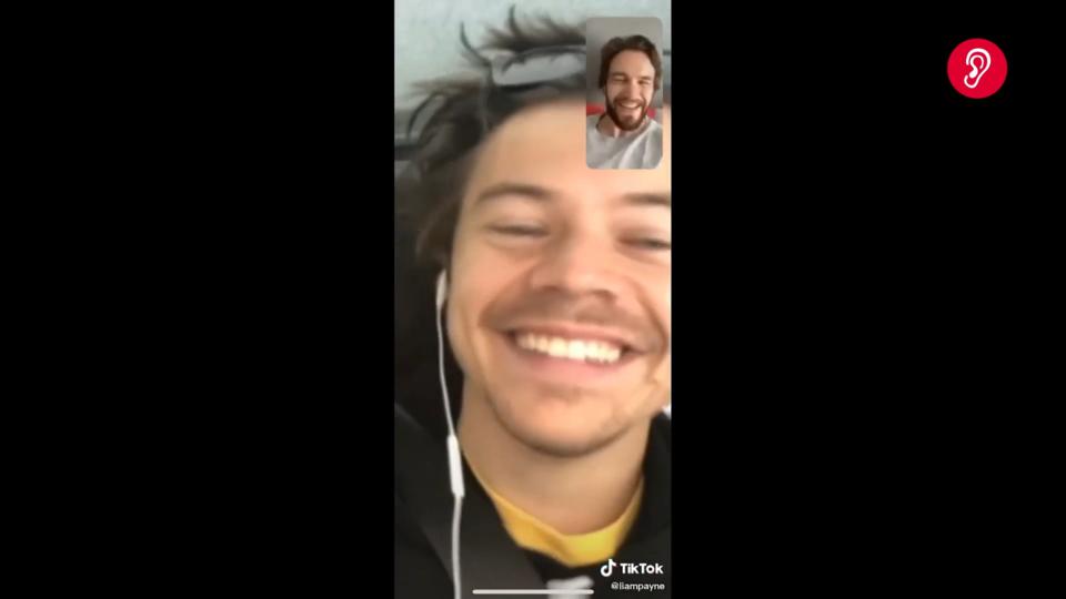 Steht die "One Direction"-Reunion bevor? Liam Payne täuscht FaceTime-Chat mit Harry Styles vor