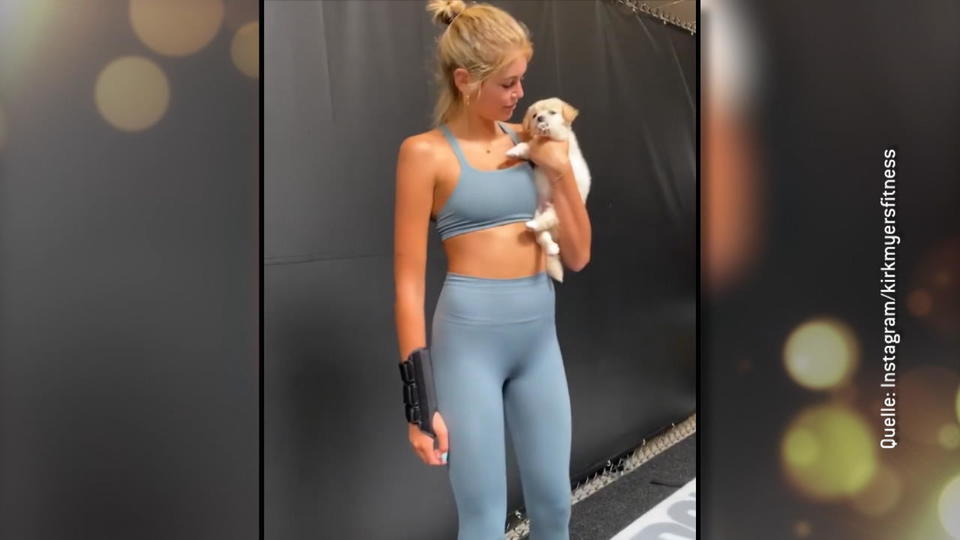 Puppy-Pound: Kaia Gerber trainiert mit niedlichem Vierbeiner