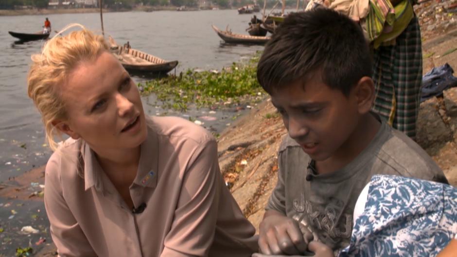 Franziska Knuppe kämpft gegen Kinderarbeit Franziska Knuppe kämpft gegen Kinderarbeit