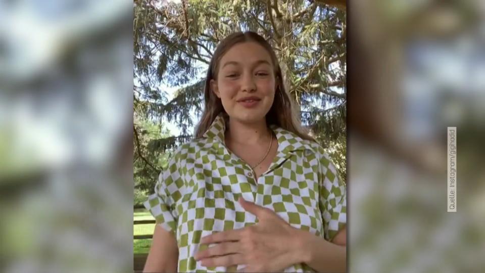 Wurde aber auch Zeit! Gigi Hadid zeigt erstmals ihren Babybauch