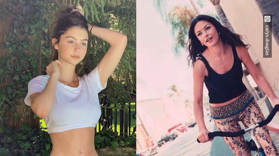 Catherina Zeta-Jones' hübsche Tochter Carys Douglas sieht ihrer Mutter zum Verwechseln ähnlich
