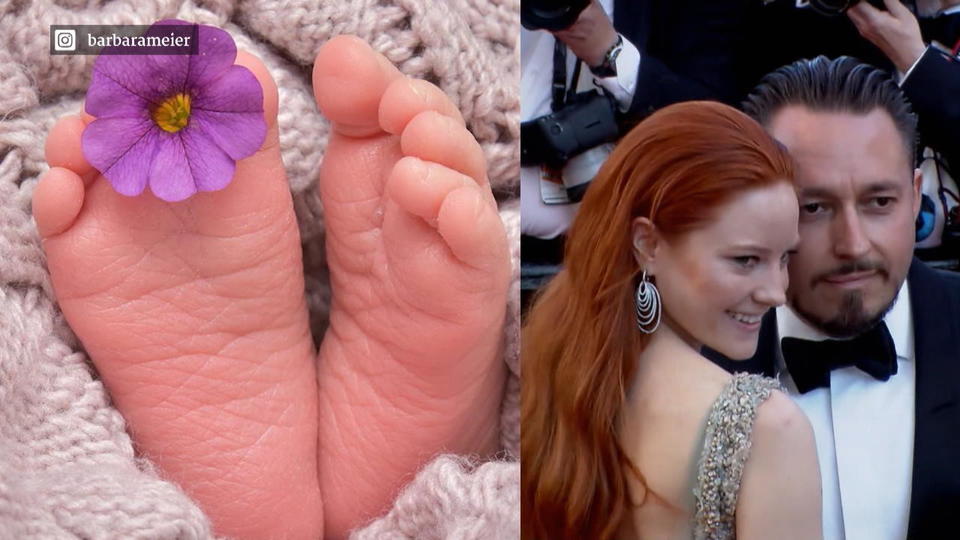 Barbara Meier & Co. Für Insta: So setzen Promis ihre neugeborenen Babys in Szene