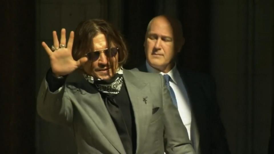Letzter Tag vor Gericht Die letzte Anhörung für Johnny Depp