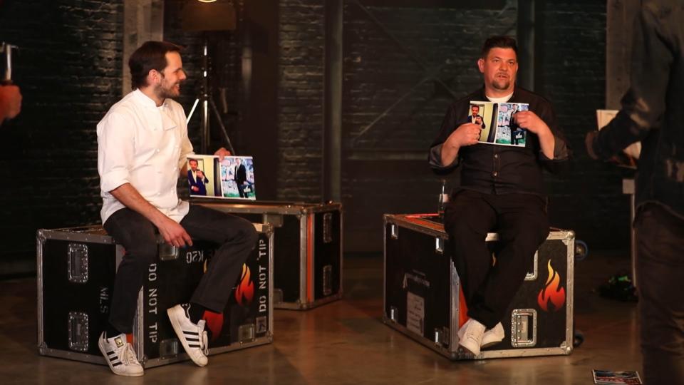 Das kleine Duell vorm großen Giganten-Duell Henssler vs. Mälzer: Wer hat den besseren Style?
