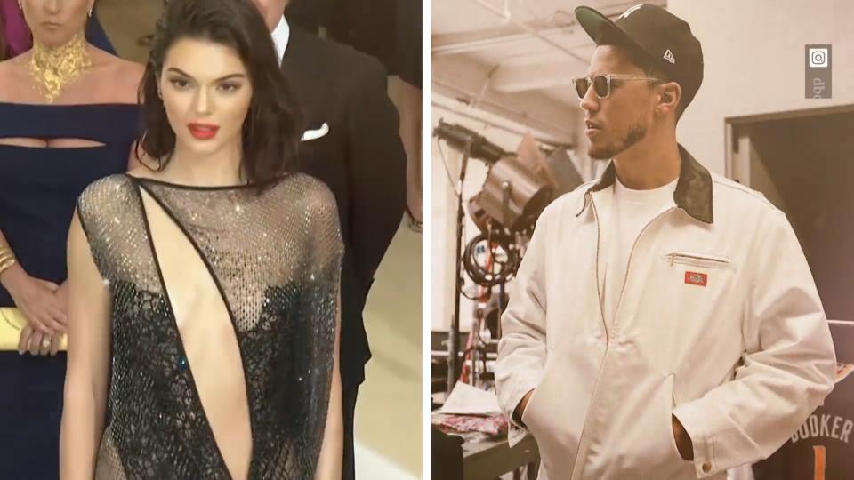 Hier geht's um Körbchengröße und nicht um Körbe Kendall Jenner und Devin Booker fummeln am Strand