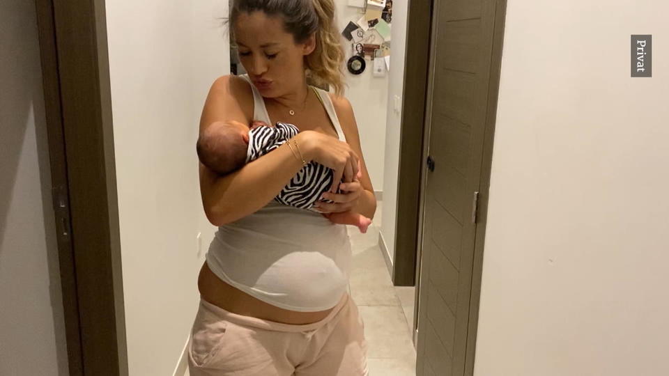 Menschen halten sie noch für schwanger Fiona Erdmann redet über ihren After-Baby-Body