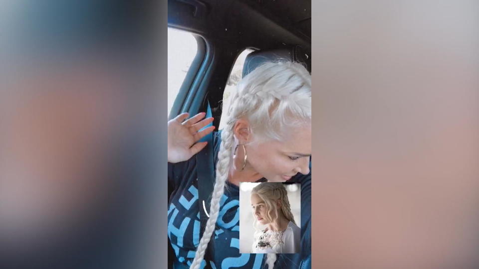 Daniela Katzenberger macht auf "Game of Thrones" Die Katze zeigt ihre Mähne bei Instagram