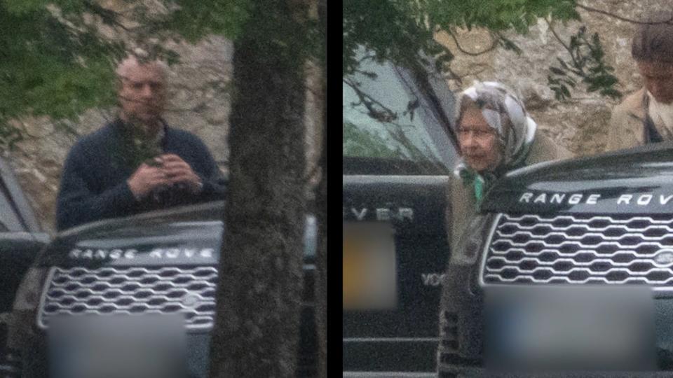 Auf geheimer Mission Queen & Prinz Andrew führen Krisengespräch