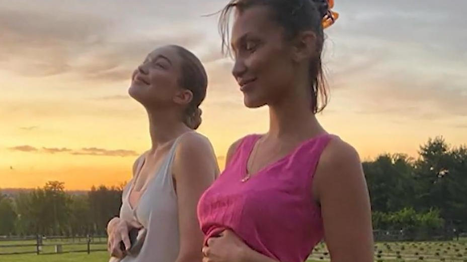 Baby-News? Hadid-Schwestern im Bauchvergleich