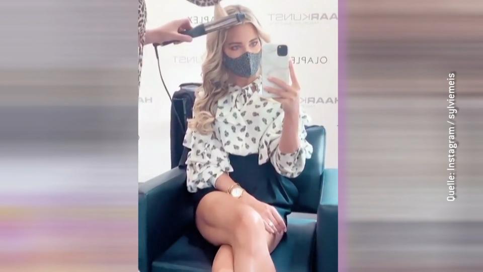 Countdown bis zur großen Hochzeit Sylvie Meis stattet ihrem Friseur einen letzten Besuch ab