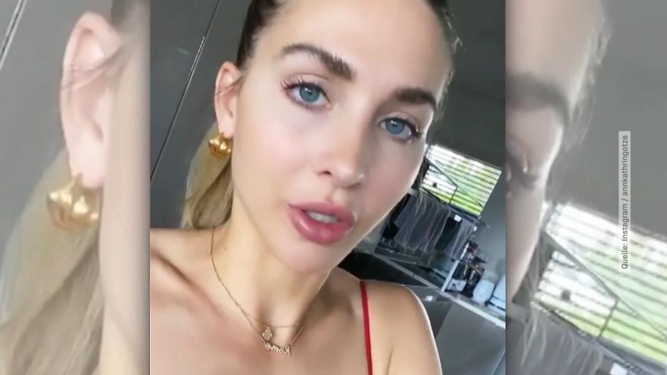 Baby Rome hält sie auf Trab Ann-Kathrin Götze gewährt Einblick in Mama-Alltag