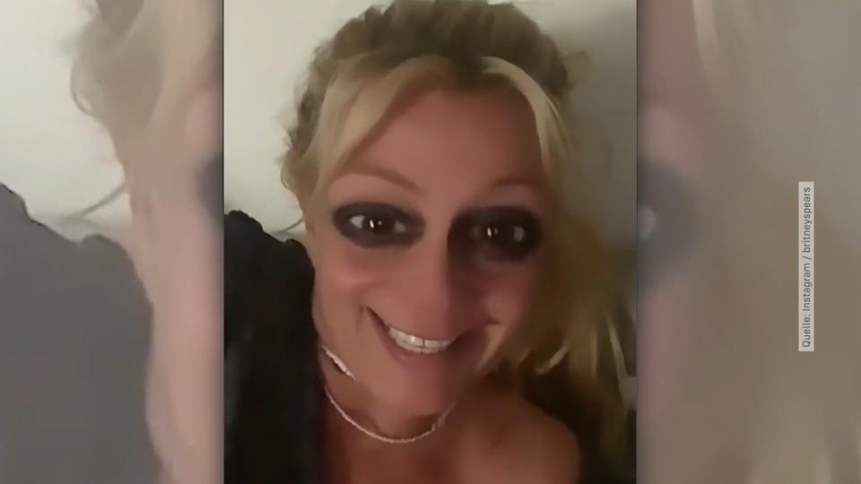 Britney, fast hätten wir dich nicht erkannt! Britney Spears: Filterspaß mit Freund Sam