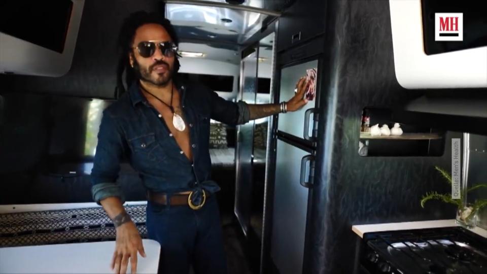 Topfit mit 56 Jahren Wow! Lenny Kravitz' Sixpack kann sich sehen lassen