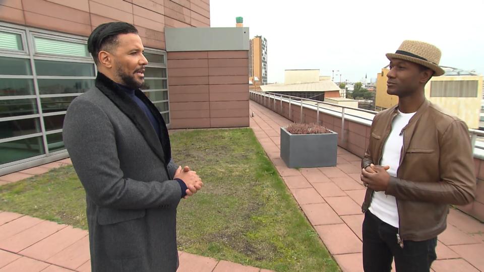 Im Interview mit RTL-Moderator Kena Amoa Aloe Blacc spricht über seine Erlebnisse mit Rassismus