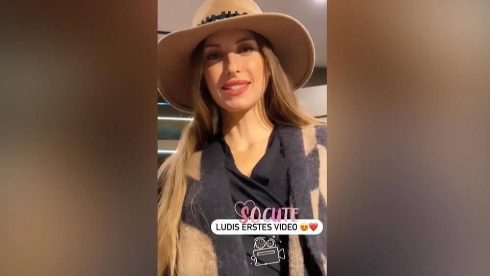 Hier hören wir Ludwig Hummels auch mal sprechen Cathy Hummels' Sohn dreht sein 1. Video