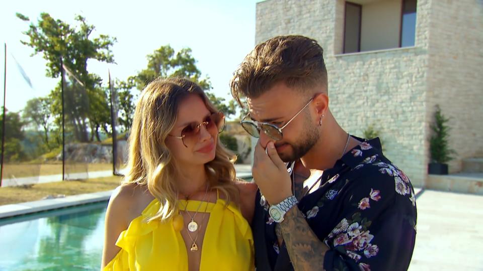 Die Promi-Paare werden getrennt Abschiedstränen bei Stephi, Julian & Co.