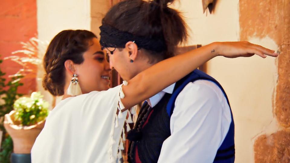 Das geht der Bachelorette zu weit! No-Go für Melissa: Eindeutiger Korb für Emres-Kussversuch