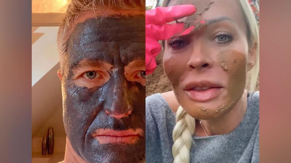 Schlammmaske verbindet Cora und Ralf Schumacher nähern sich online an
