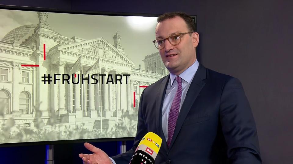 Minister im Frühstart Spahn streicht RTL-Weihnachtsfeier