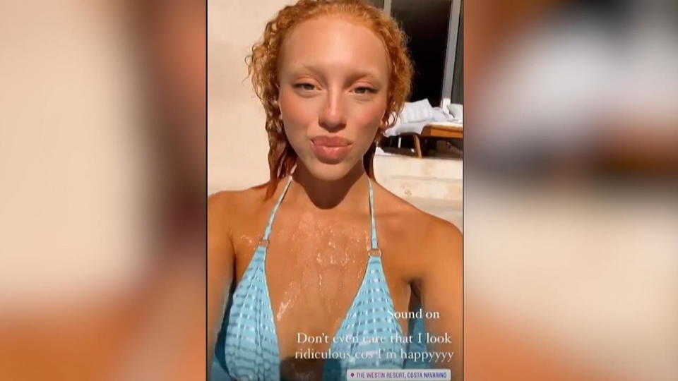 Was für ein Anblick Anna Ermakova grüßt aus dem Urlaub
