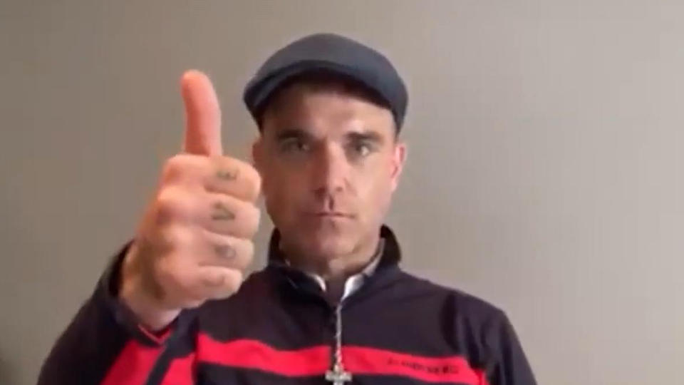 Er lebt jetzt total gesund Robbie Williams ist topfit