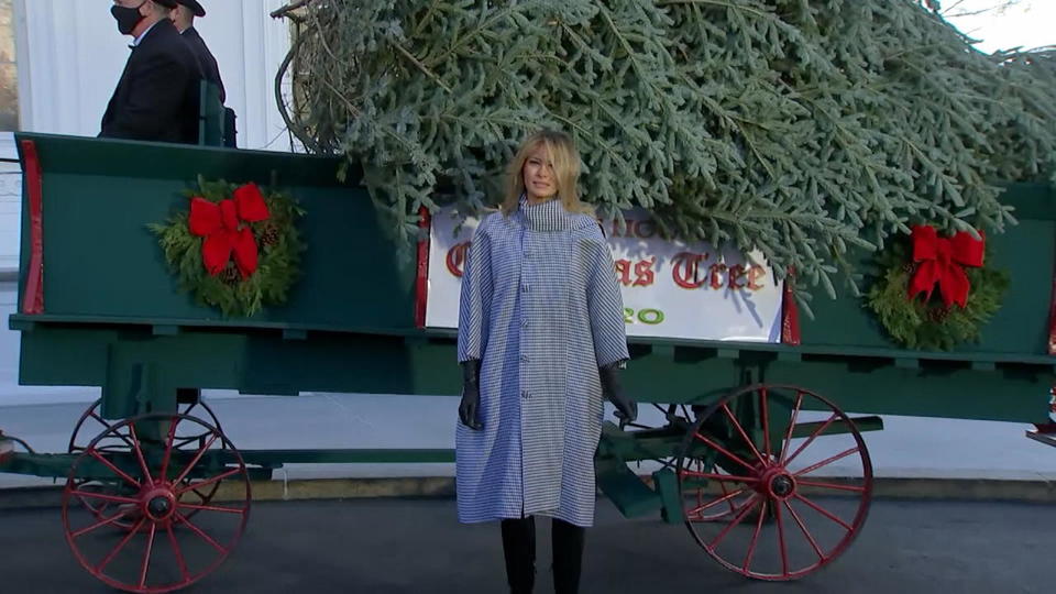 Sie hat gar keinen Bock Melania Trump ist genervt von Weihnachten