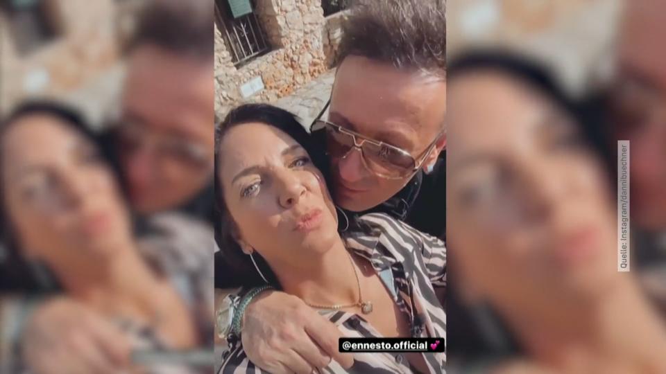 Danni Büchners neuer Freund Ennesto Monte bei Familienfeier dabei
