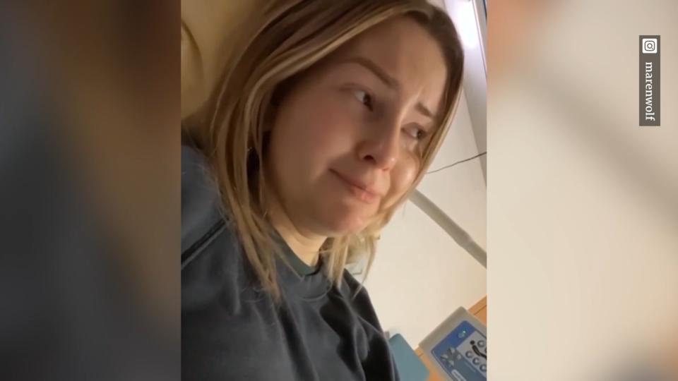 Not-OP bei Youtuberin Maren Wolf Erste Botschaft aus dem Krankenhaus