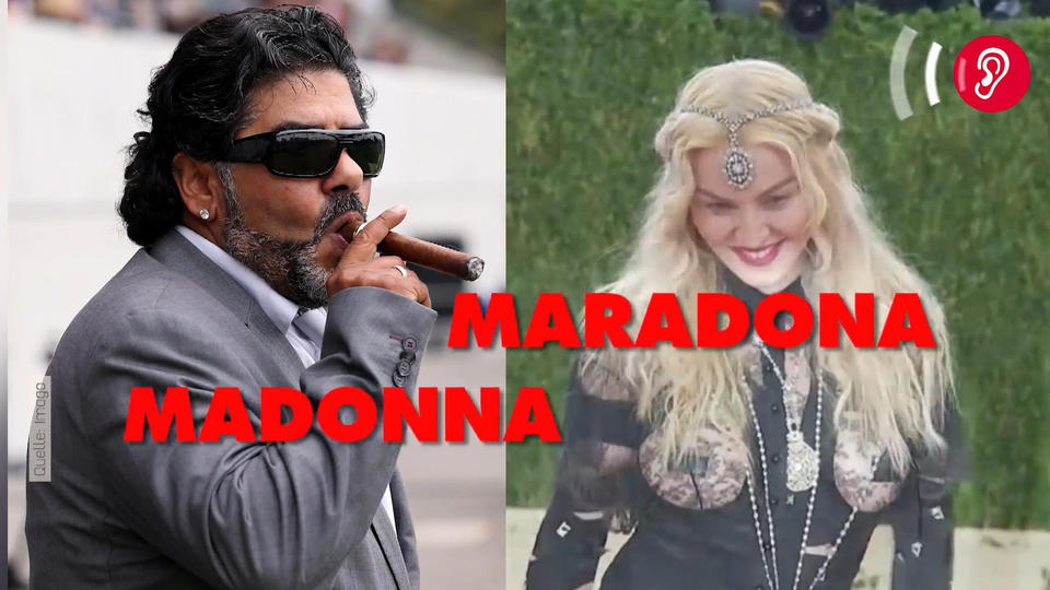 Namensverwechslung nach Diego Maradonas Tod Twitter-Nutzer trauern um Sängerin Madonna