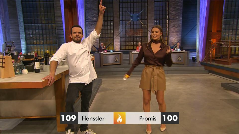 Aber auch die Promis räumen mächtig ab Steffen Henssler schafft einen neuen Punkterekord