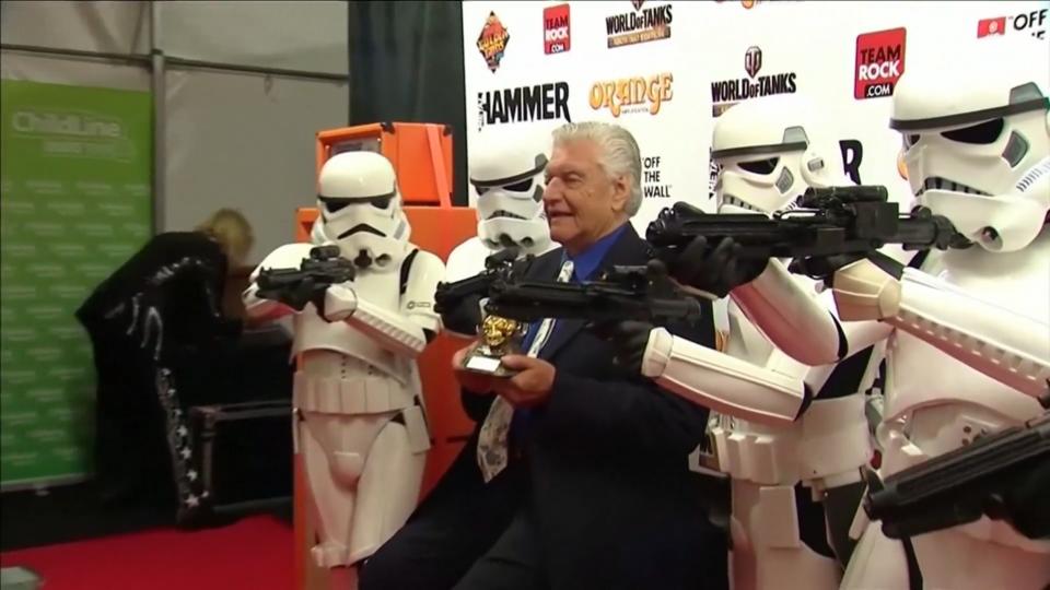 Sein Gesicht kannten nur wenige Menschen "Darth Vader"-Schauspieler David Prowse ist tot