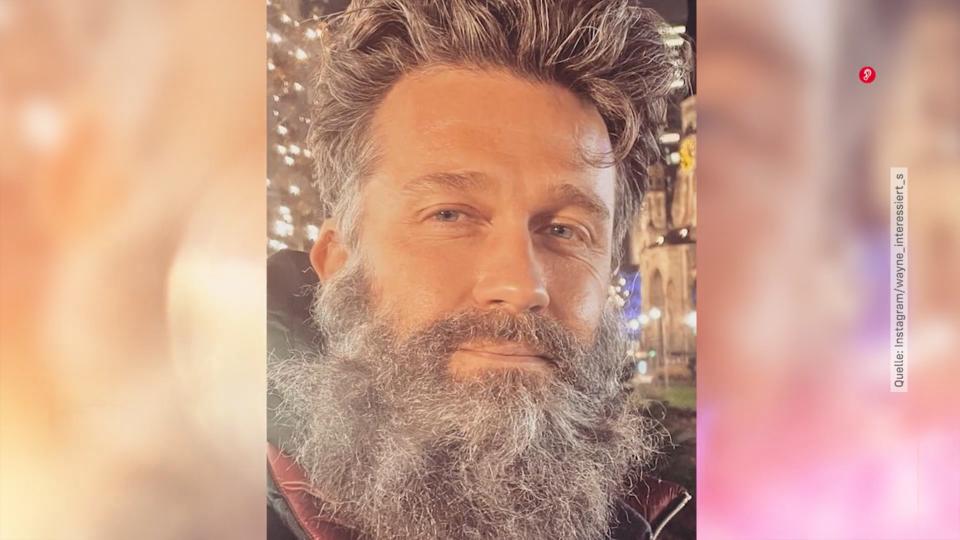 In Weihnachtsstimmung Wayne Carpendale trägt jetzt Bart