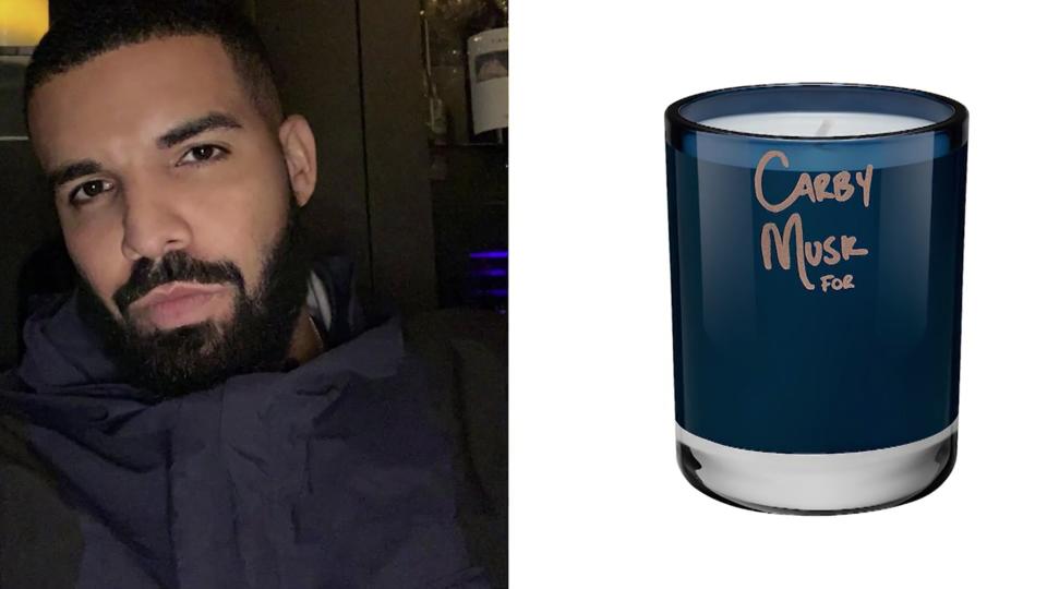 „Carby Musk“ Drake verkauft Kerze, die nach ihm riecht