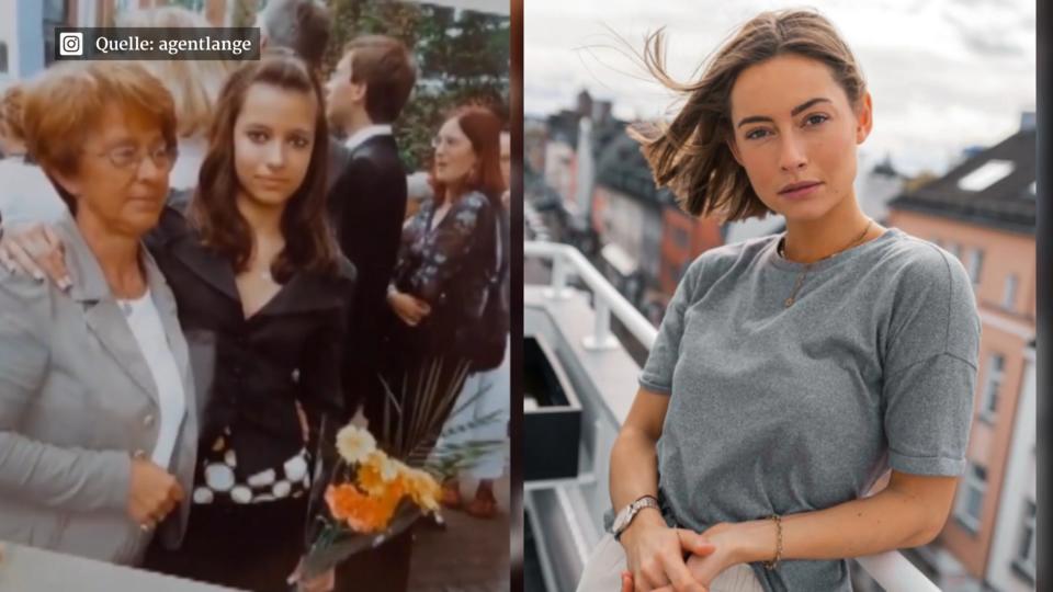 Wer hätte sie erkannt? Das soll Jenny Lange sein?