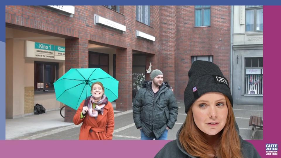 Olivia Marei durfte hier schon drehen Exklusive Preview: So sieht das neue GZSZ-Außenset aus