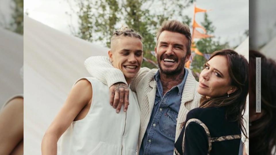 Beckham-Sohn startet als Model durch Wow! Romeo Beckham auf dem Cover der Männer-"Vogue"