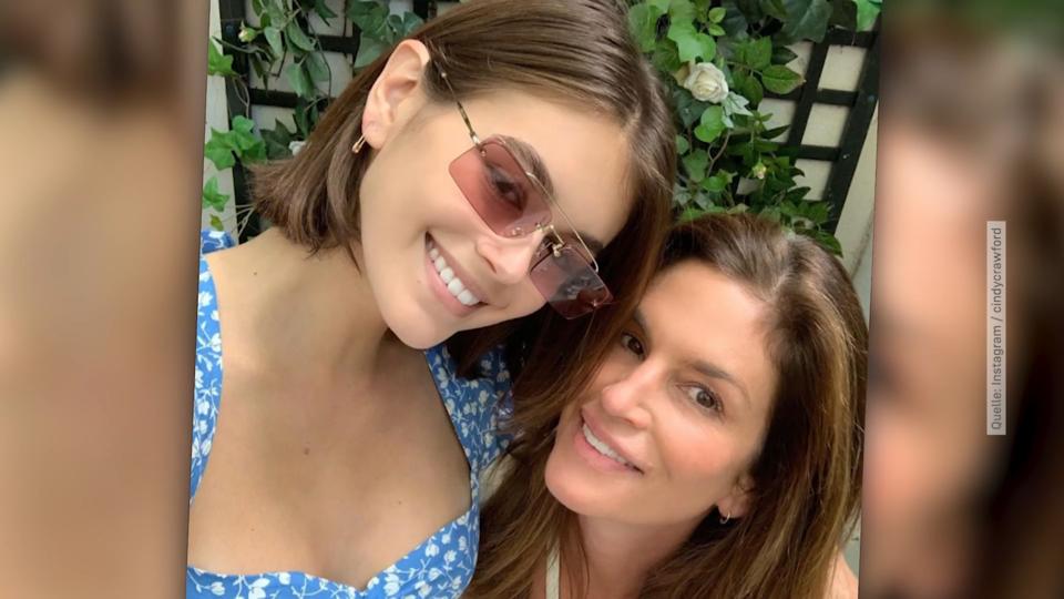 Emotionaler Geburtstagsgruß Kaia Gerber gratuliert ihrer Mutter Cindy Crawford