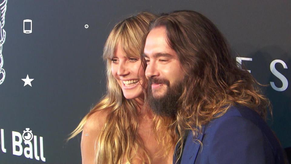 MIt Herzchenballons und Champagner Heidi Klum & Tom Kaulitz feiern Jahrestag