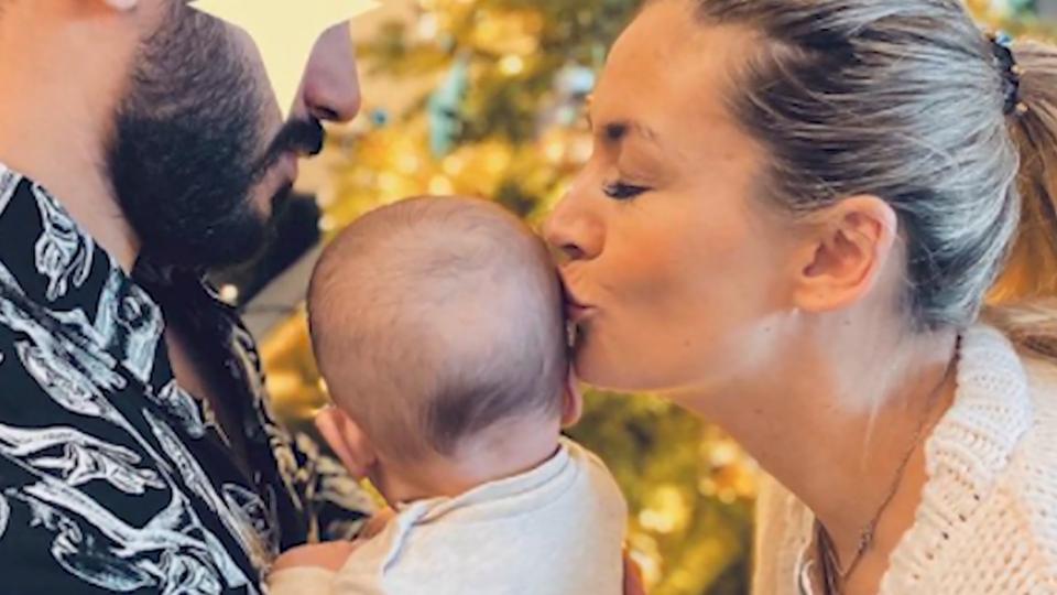 Leo Luan wird immer größer Fiona Erdmanns Sohn bekommt schon Haare!