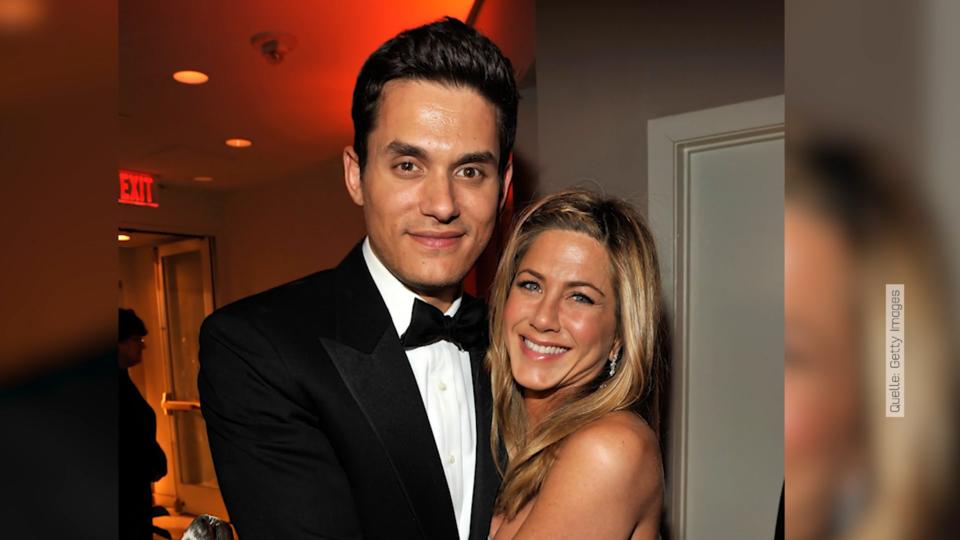 Ein Hund & sein Halsband lassen Fans hoffen John Mayor & Jennifer Aniston: Liebes-Ccmeback?