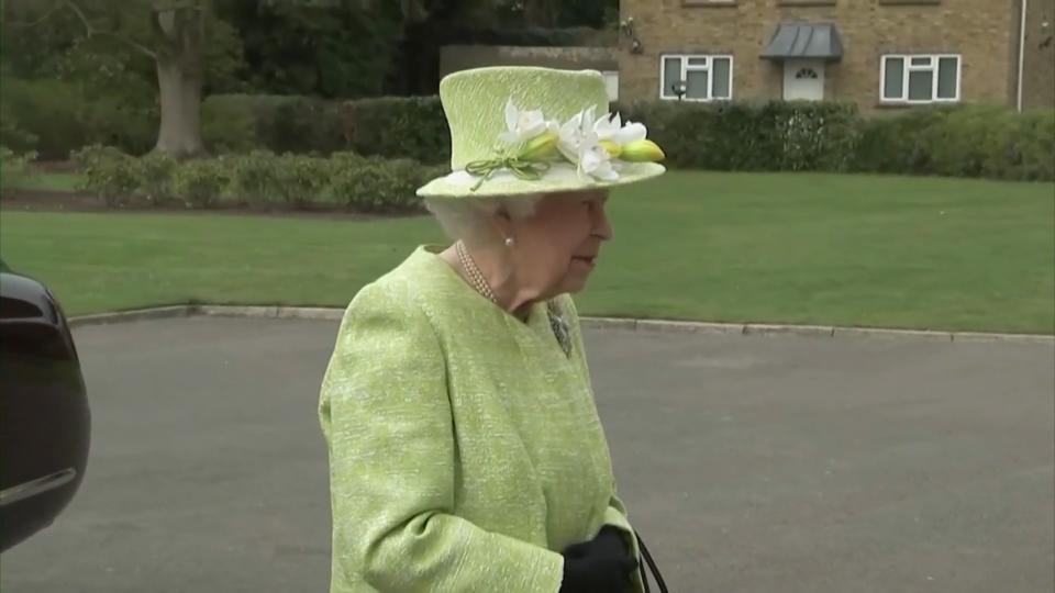 Erster Auftritt 2021 Die Queen is back!