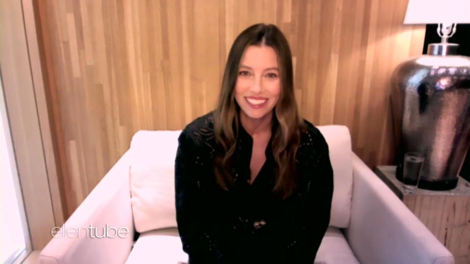 Jessica Biel bei Ellen DeGeneres Zahnendes Baby raubt ihr den Schlaf