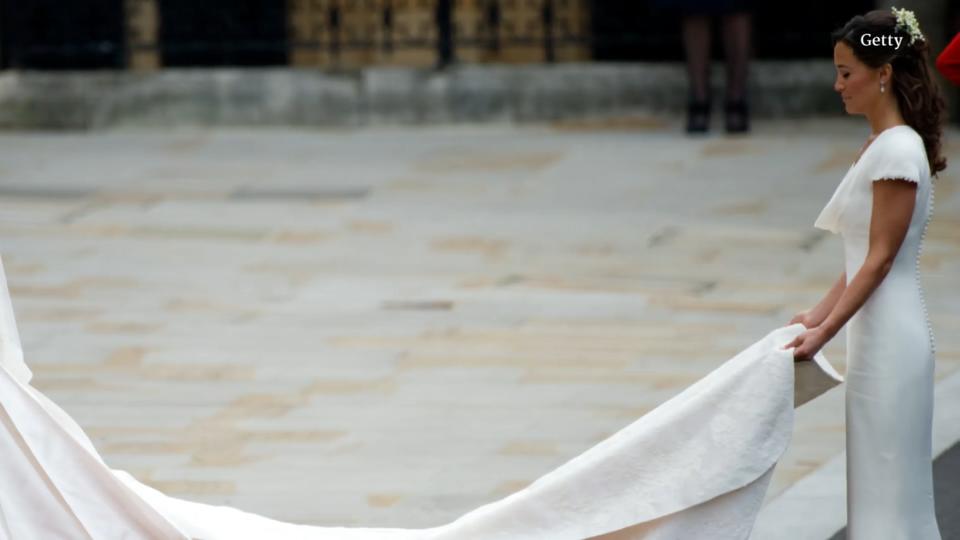10 Jahre Ehepaar William und Kate Pippas Po stahl dem Brautpaar fast die Show