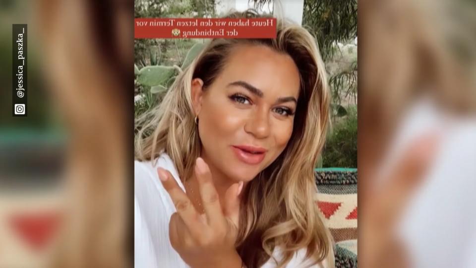 Schwangere Jessica Paszka ist bereit Jessica Paszka: Letzter Kontrolltermin vor der Geburt